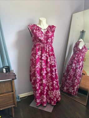 torrid Fuchsia Floral Maxi Dress